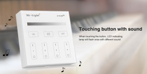 4-Zone Brightness Dimming Smart Panel Remote Controller