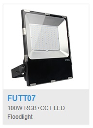 100W floodlight RGB+CCT. Miboxer topkwaliteit