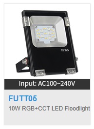 10W RGB+CCT floodlight. Miboxer topkwaliteit