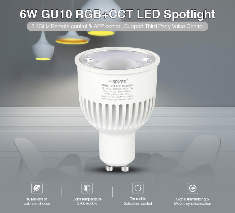 Mi light best sale gu10 rgbw