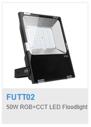 50W floodlight RGB+CCT. Miboxer topkwaliteit.