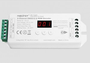 2-Channel Constant Voltage DMX512 & RDM Decoder