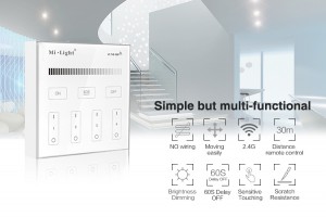 4-Zone Brightness Dimming Smart Panel Remote Controller