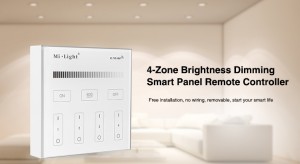 4-Zone Brightness Dimming Smart Panel Remote Controller