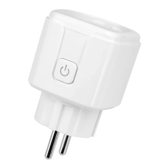 pre order: rond 20 nov. leverbaar.16A WiFi Smart Plug met stroomverbruikstatistieken