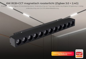 6W RGB+CCT magnetic spotlight Zigbee 3.0 + 2,4GHz