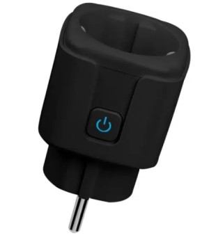 16A WiFi Smart Plug met stroomverbruikstatistieken