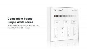 4-Zone Brightness Dimming Smart Panel Remote Controller