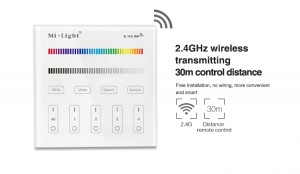 4-Zone RGB / RGBW Smart Panel Remote Controller