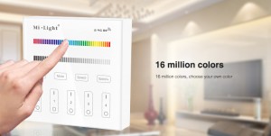 4-Zone RGB / RGBW Smart Panel Remote Controller