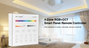 4-Zone RGB + CCT Smart Panel Remote Controller