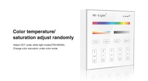 4-Zone RGB + CCT Smart Panel Remote Controller