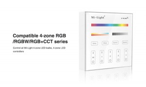 4-Zone RGB + CCT Smart Panel Remote Controller