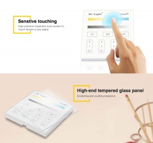 4-Zone CCT Stel Smart Panel Remote Controller