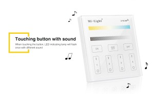 4-Zone CCT Stel Smart Panel Remote Controller