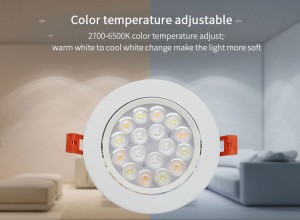 9W RGB + CCT LED plafondlamp